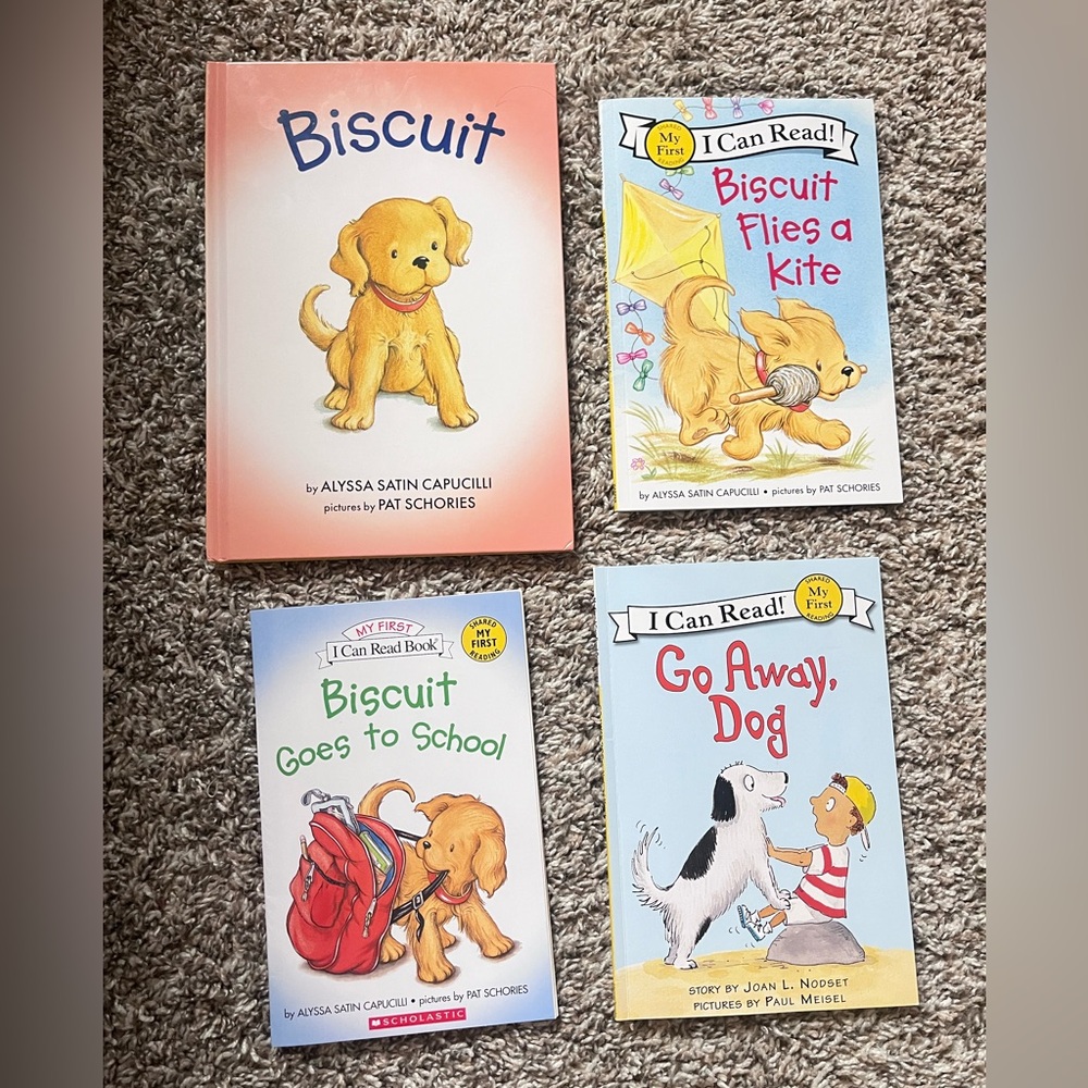 Biscuit Children’s Books Lot (4 Books) – Early Readers